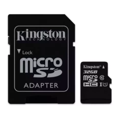 Карта памяти Kingston microSDHC UHS-I 100R A1 32GB class 10+ad