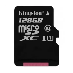 Карта памяти Kingston microSDXC UHS-I 100R A1 128GB class 10+a