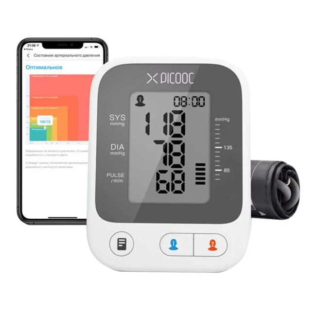 Тонометр Picooc Electronic Blood pressure monitor PB-X1 Pro Тонометр Picooc Electronic Blood pressure monitor PB-X1 Pro