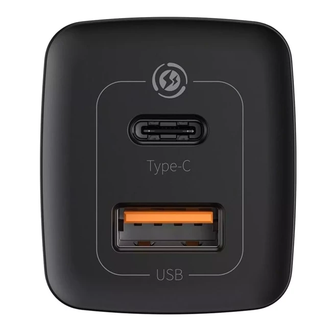 Зарядний пристрій Baseus GaN2 Lite QC C+U 65W синій (CCGAN2L-B01)