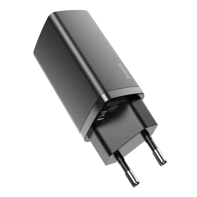 Зарядний пристрій Baseus GaN2 Lite QC C+U 65W синій (CCGAN2L-B01)
