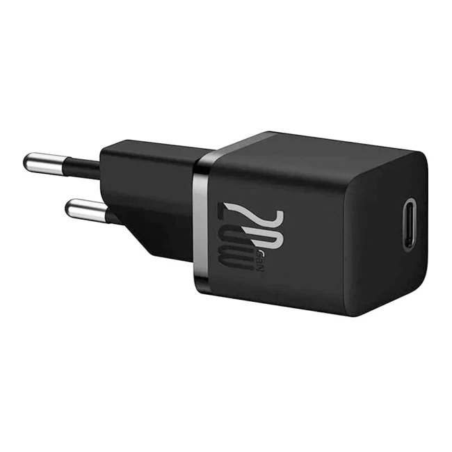Зарядное устройство Baseus GaN5 FC mini 1C 20W черный (CCGN050101)