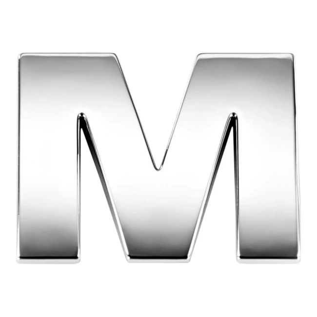 30112 3D-буквы MAK "M" 30112 3D-буквы MAK "M"