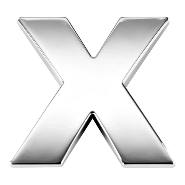 30123 3D-букви MAK "X"