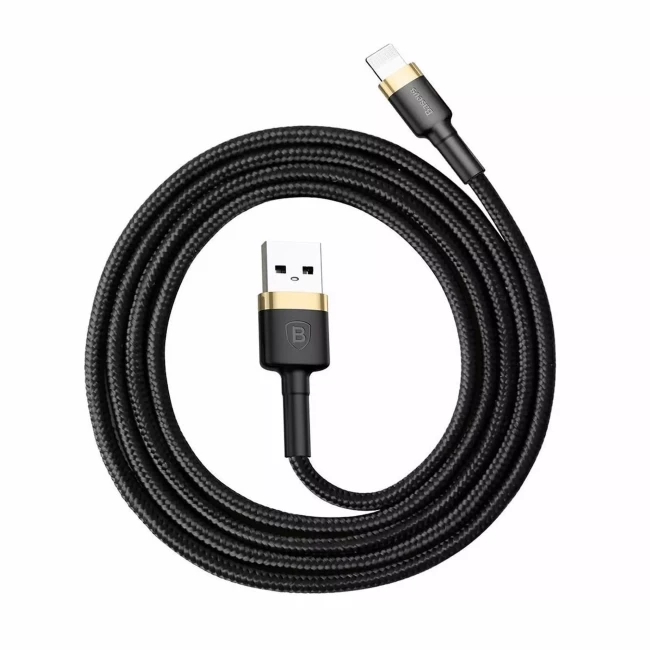 Кабель Baseus USB to Lightning 2.4A 1m черный (CALKLF-BV1)