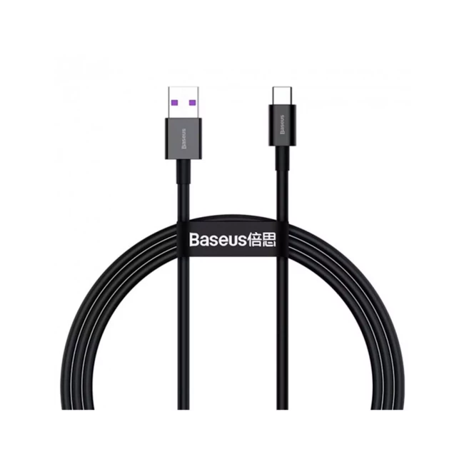 Кабель Baseus USB to Type-C 66W 1m черный (CATYS-01) Кабель Baseus USB to Type-C 66W 1m черный (CATYS-01)