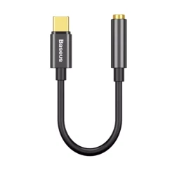 Перехідник Baseus Type-C to 3.5mm Adapter L54 чорний