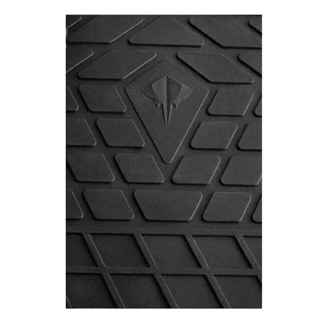 Коврики в салон резиновые VOLKSWAGEN T5 03-/ T6 15- (1+2) (design 2016) - 3м (1024263)