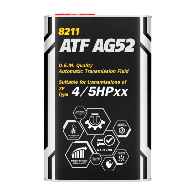 Трансмиссионное масло MANNOL AUTOMATIC SPECIAL AG 52 ATF 1л (MN8211-1)
