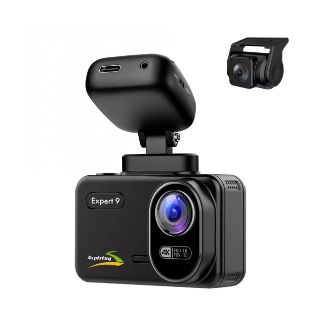 Відеореєстратор Aspiring Expert 9 Speedcam, WI-FI, GPS, 2K, 2 cameras (EX123SS)