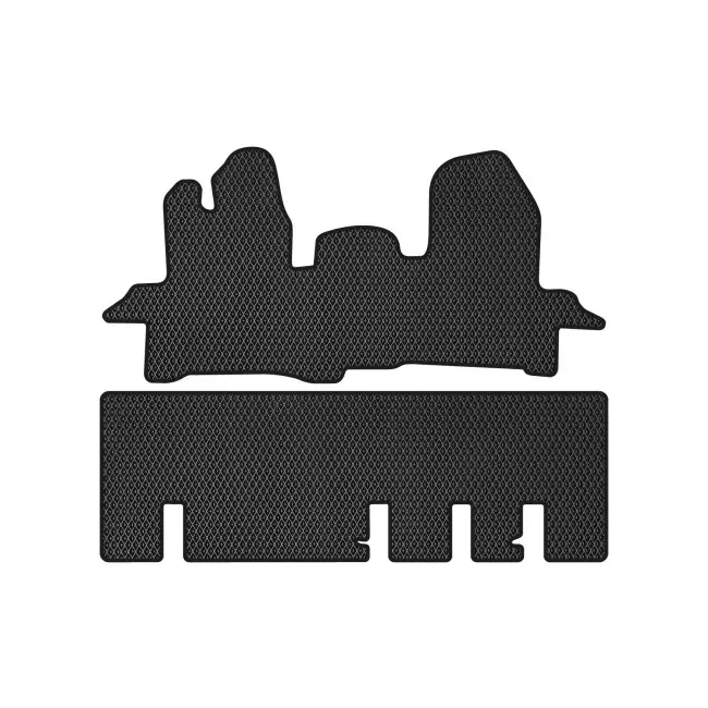 EVA коврики в салон EVAtech Ford Tourneo Connect пасс. 2 поколение Minivan USA 2012+ (FD42566Z2RBB)