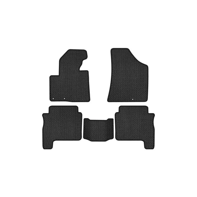 EVA килимки в салон EVAtech Hyundai Santa FE (CM) Restyling (Floor Gas Pedal) 
7 seats (3 clips) SUV EU 2010-2012 (HY13311CG5KD3RBB)