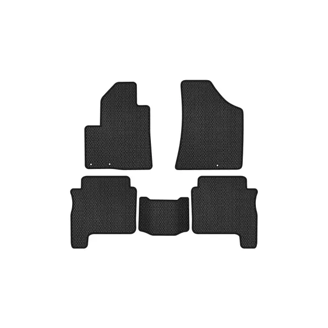 EVA коврики в салон EVAtech Hyundai Santa FE (CM) Restyling 
(Hinged Gas Pedal) 7 seats (3 clips) SUV USA 2010-2012 (HY13314CG5K