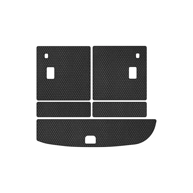 EVA коврик в багажник EVAtech Hyundai Santa FE (CM) 7 seats SUV Korea 2006-2010 (2 пок.) (HY33307BE5RBB)