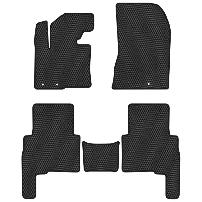 EVA коврики в салон EVAtech Kia Sorento (XM) 7 seats 2 поколение SUV EU 2009-2012 (KI12272C5KH3RBB) EVA коврики в салон EVAtech Kia Sorento (XM) 7 seats 2 поколение SUV EU 2009-2012 (KI12272C5KH3RBB)