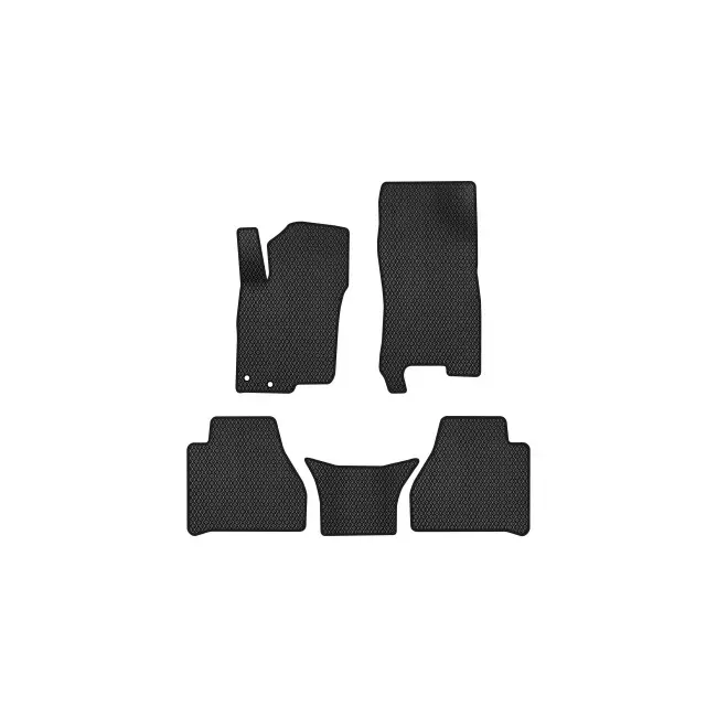 EVA коврики в салон EVAtech Nissan Navara (D23) Pickup 4-дв. EU 2014+ (4 пок.) (NS12278C5AV2RBB)
