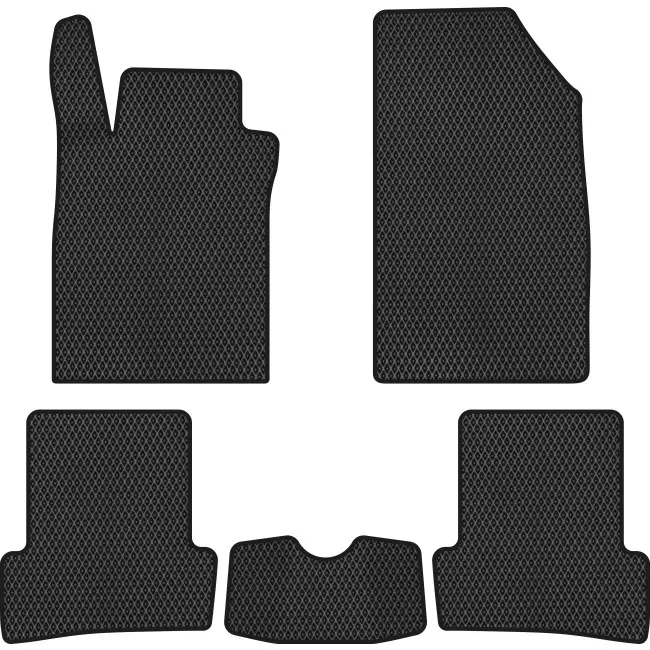 EVA коврики в салон EVAtech Renault Clio 3-doors 3 поколение Htb EU 2005-2011 (RT32074CV5RBB)