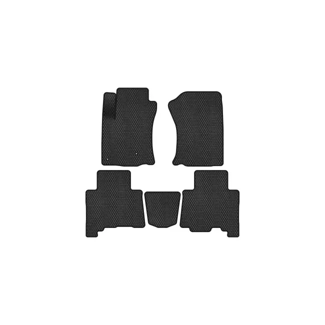 EVA коврики в салон EVAtech для Toyota Land Cruiser Prado (150) 7 seats 4 поколение SUV EU 2009-2013 (TY32850C5LA2RBB)