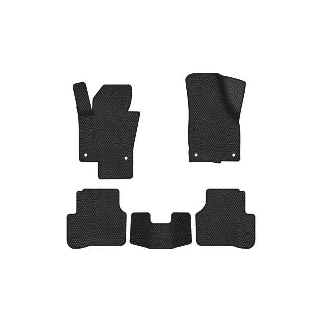 EVA коврики в салон EVAtech Volkswagen Passat (B6) (with armrest) Sedan EU 
2005-2010 (VW3264CT5AV4RBB)