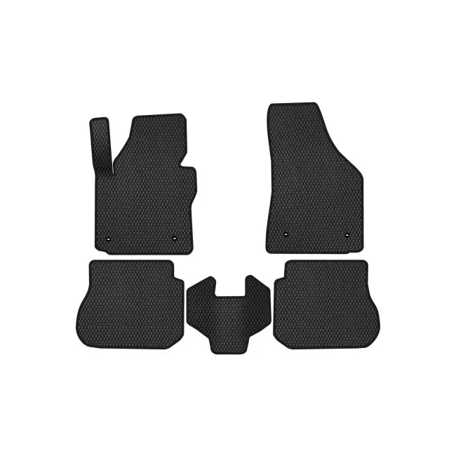 EVA коврики в салон EVAtech Volkswagen Caddy (2K) 4-doors Minivan EU 
2004-2015 (VW51428CV5TL4RBB)