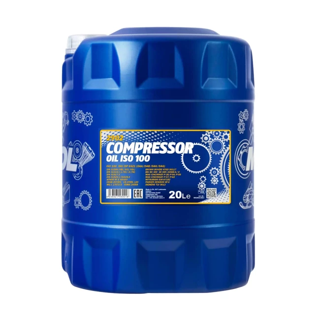 Компрессорное масло MANNOL Compressor Oil ISO 100 20л (MN2902-20) Компрессорное масло MANNOL Compressor Oil ISO 100 20л (MN2902-20)