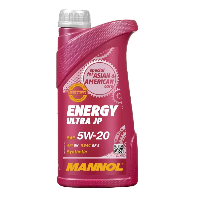 Моторное масло MANNOL ENERGY ULTRA JP 5W-20 1л (MN7906-1)