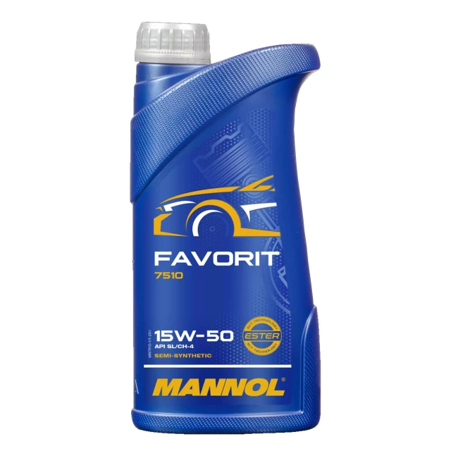 Моторное масло MANNOL FAVORIT SAE 15W-50 1л (MN7510-1) Моторное масло MANNOL FAVORIT SAE 15W-50 1л (MN7510-1)