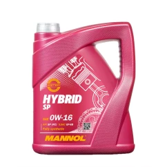 Моторное масло MANNOL HYBRID SP SAE 0W-16 5л