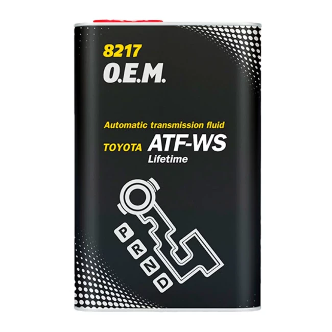 Трансмиссионное масло MANNOL 8217 O.E.M. ATF WS 1л (MN8217-1ME) Трансмиссионное масло MANNOL 8217 O.E.M. ATF WS 1л (MN8217-1ME)