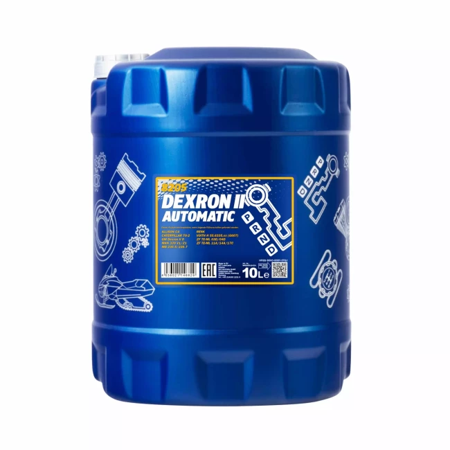 Трансмиссионное масло MANNOL DEXRON II AUTOMATIC SAE ATF 10л (MN8205-10)