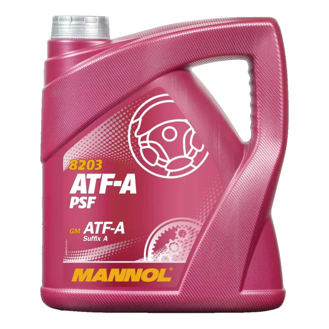 Трансмісійна олива MANNOL POWER STEERING FLUID PSF ATF-A 4л (MN8203-4)
