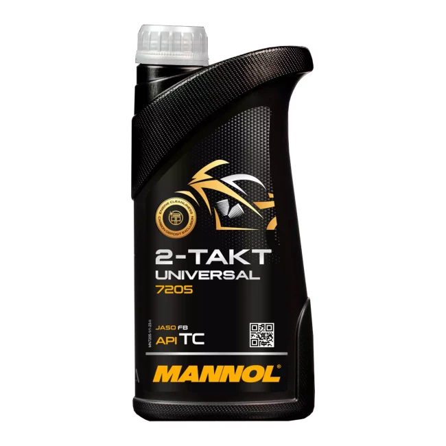 Моторное масло MANNOL 2-TAKT UNIVERSAL FB 1л (MN7205-1) Моторное масло MANNOL 2-TAKT UNIVERSAL FB 1л (MN7205-1)