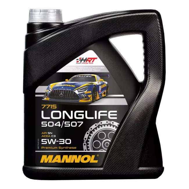 Моторное масло MANNOL LONGLIFE 504/507 SAE 5W-30 4л (MN7715-4)