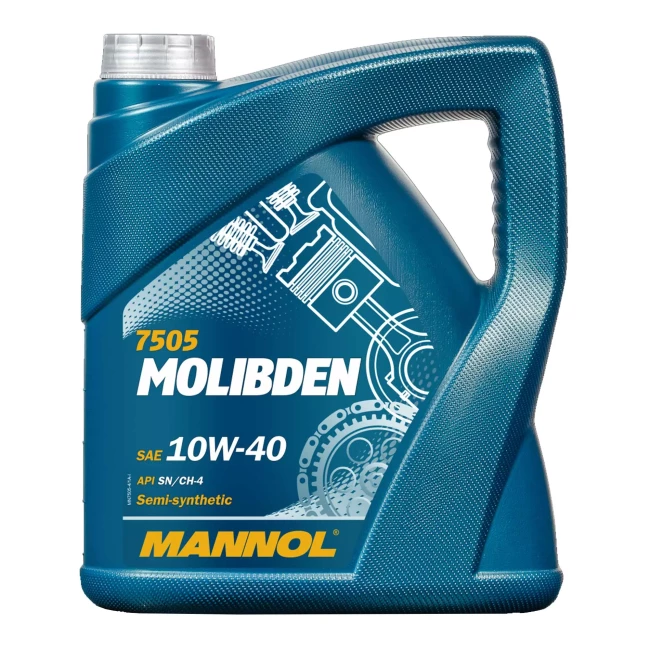 Моторное масло MANNOL MOLIBDEN 10W-40 4л (MN7505-4) Моторное масло MANNOL MOLIBDEN 10W-40 4л (MN7505-4)