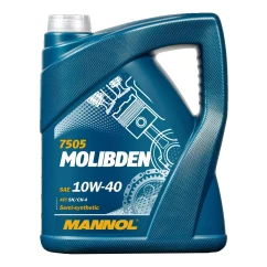 Моторное масло MANNOL MOLIBDEN 10W-40 5л (MN7505-5)