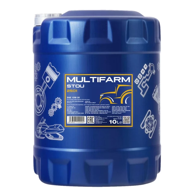 Моторное масло MANNOL MULTIFARM STOU SAE 10W-30 10л (MN2501-10)