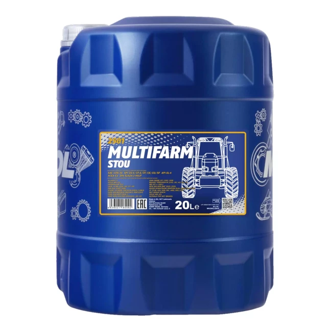 Моторна олива MANNOL MULTIFARM STOU SAE 10W-30 20л (MN2501-20)