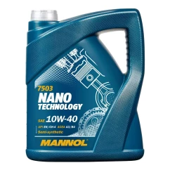 Моторное масло MANNOL NANO TECHNOLOGY 10W-40 5л