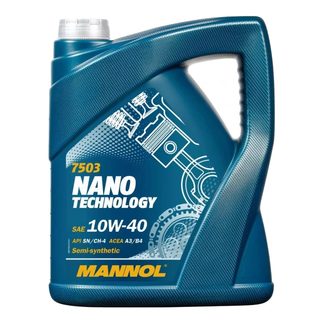 Моторное масло MANNOL NANO TECHNOLOGY 10W-40 5л (MN7503-5) Моторное масло MANNOL NANO TECHNOLOGY 10W-40 5л (MN7503-5)