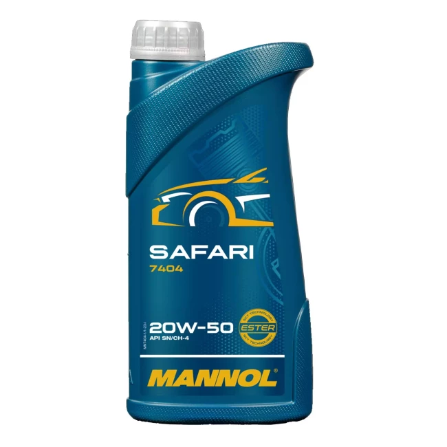 Моторное масло MANNOL SAFARI SAE 20W-50 1л (MN7404-1)