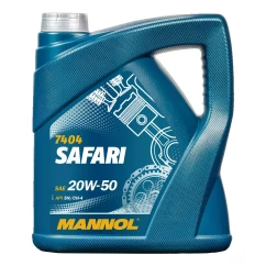 Моторное масло MANNOL SAFARI SAE 20W-50 4л (MN7404-4)