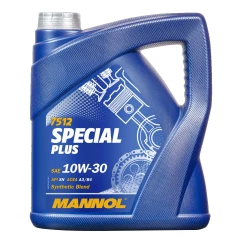 Моторна олива MANNOL SPECIAL PLUS SAE 10W-30 4л (MN7512-4)