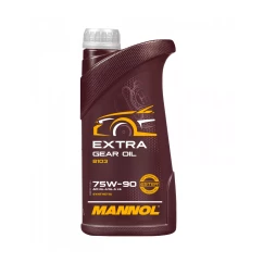 Трансмиссионное масло MANNOL EXTRA GETRIEBEOEL Synthetic Gear Oil SAE 75W-90 1л (MN8103-1)