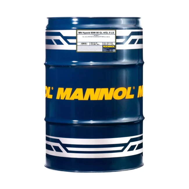 Трансмісійна олива MANNOL HYPOID GETRIEBEOEL Hypoid Gear Oil SAE 80W-90 208л (MN8106-DR)