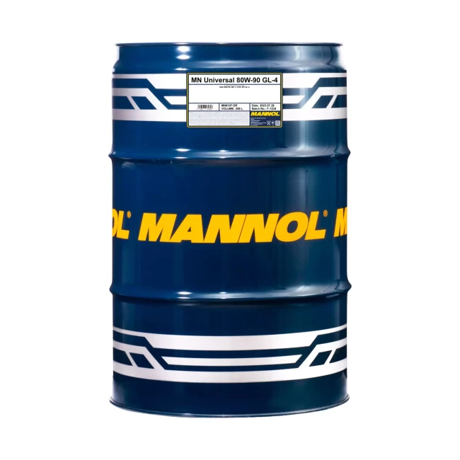Трансмиссионное масло MANNOL UNIVERSAL GETRIEBEOEL 80W-90 208л (MN8107-DR)