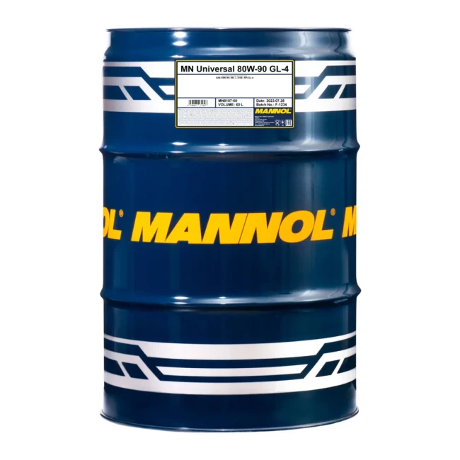 Трансмісійна олива MANNOL UNIVERSAL GETRIEBEOEL 80W-90 60л (MN8107-60)