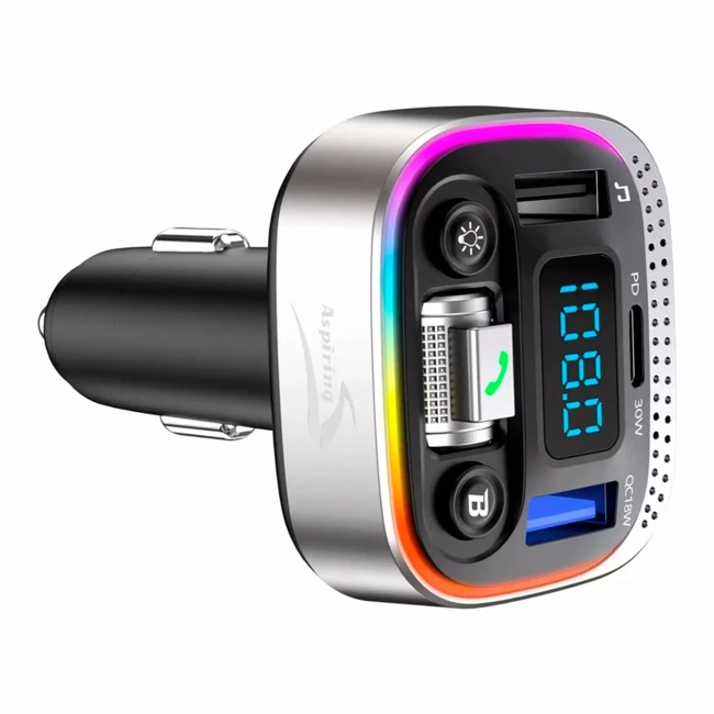 FM-трансмиттер Aspiring Wave 8 PD 48W (WA.6002)