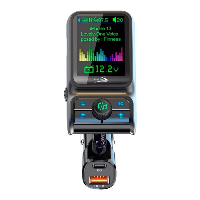 FM-трансмиттер Aspiring Wave 9 PD 48W (WA.6003)
