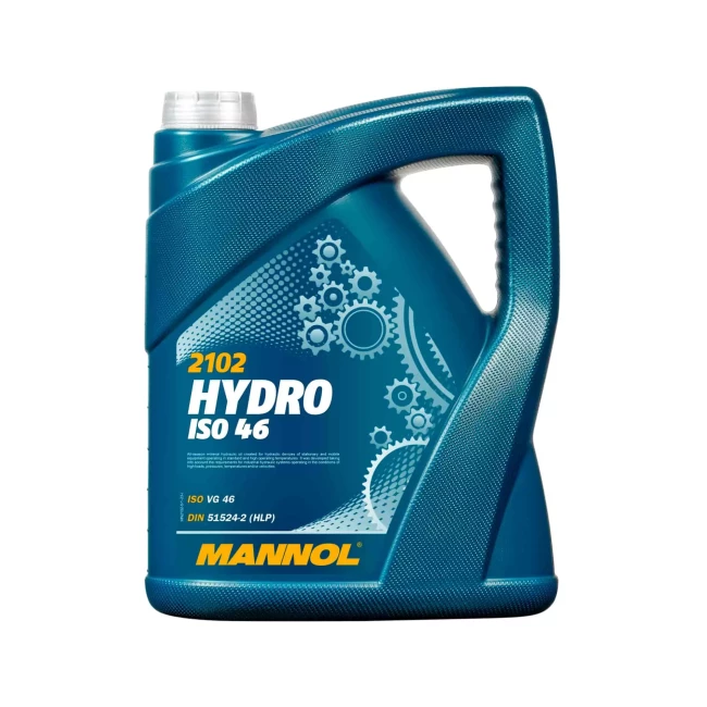 Гидравлическое масло MANNOL Hydro Hydraulic Oil ISO 46 5л (MN2102-5)