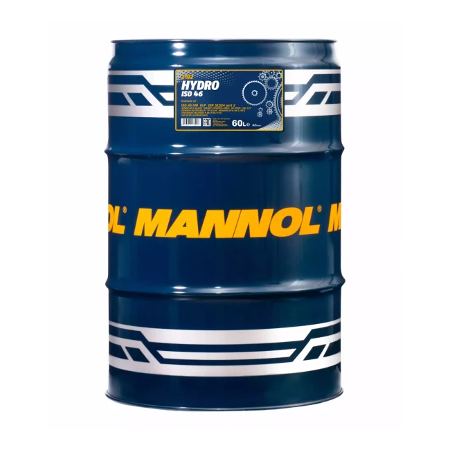 Гидравлическое масло MANNOL Hydro Hydraulic Oil ISO 46 60л (MN2102-60) Гидравлическое масло MANNOL Hydro Hydraulic Oil ISO 46 60л (MN2102-60)